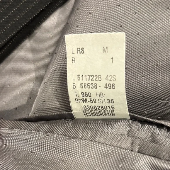 Calvin Klein Black Men’s Tailored Suit